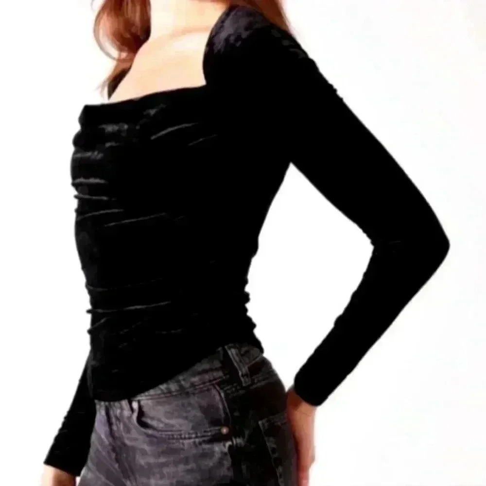 Free People Velvet Top